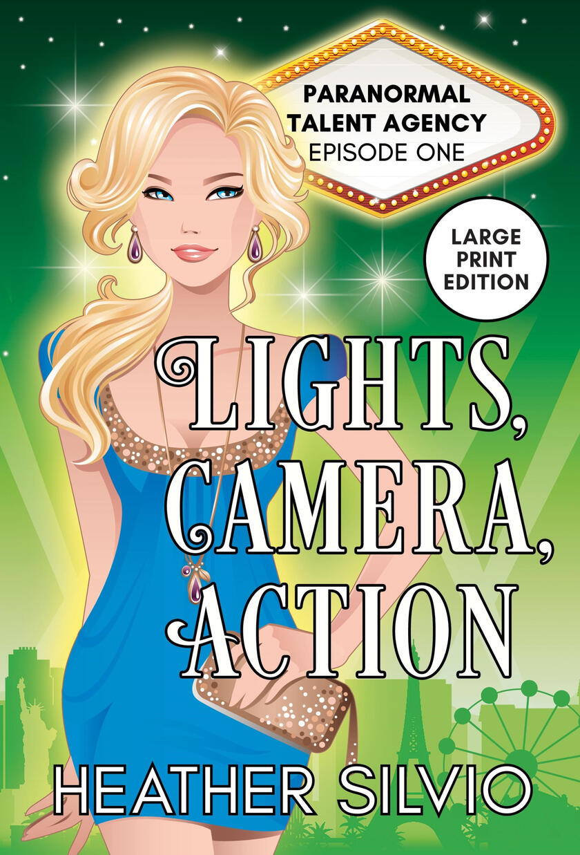 Lights, Camera, Action Large Print cover